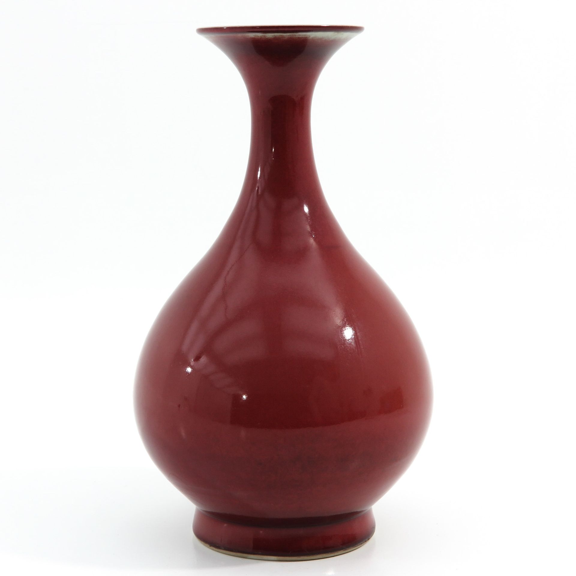 A Sang de Boeuf Vase - Image 4 of 9