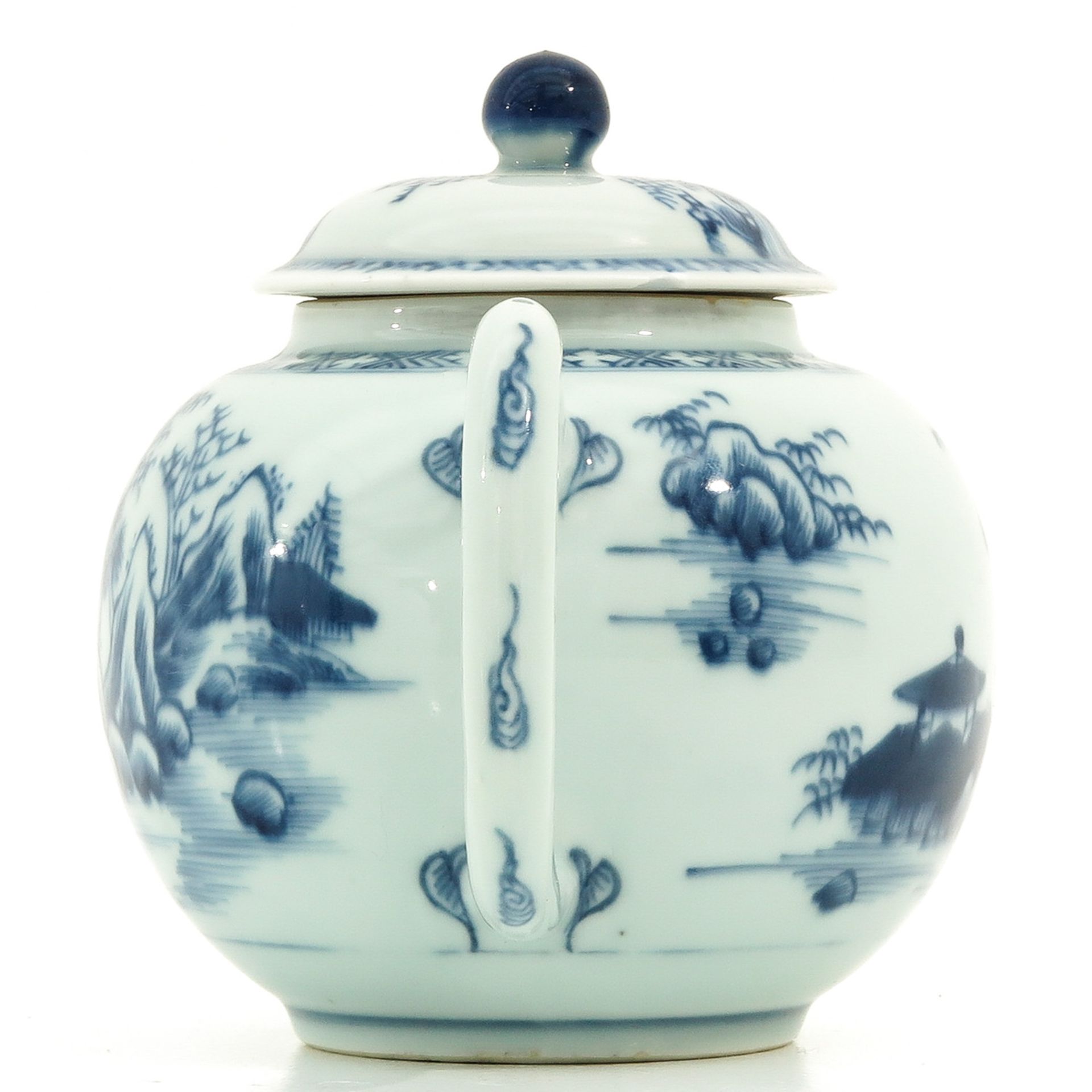 A Blue and White Teapot - Image 2 of 9