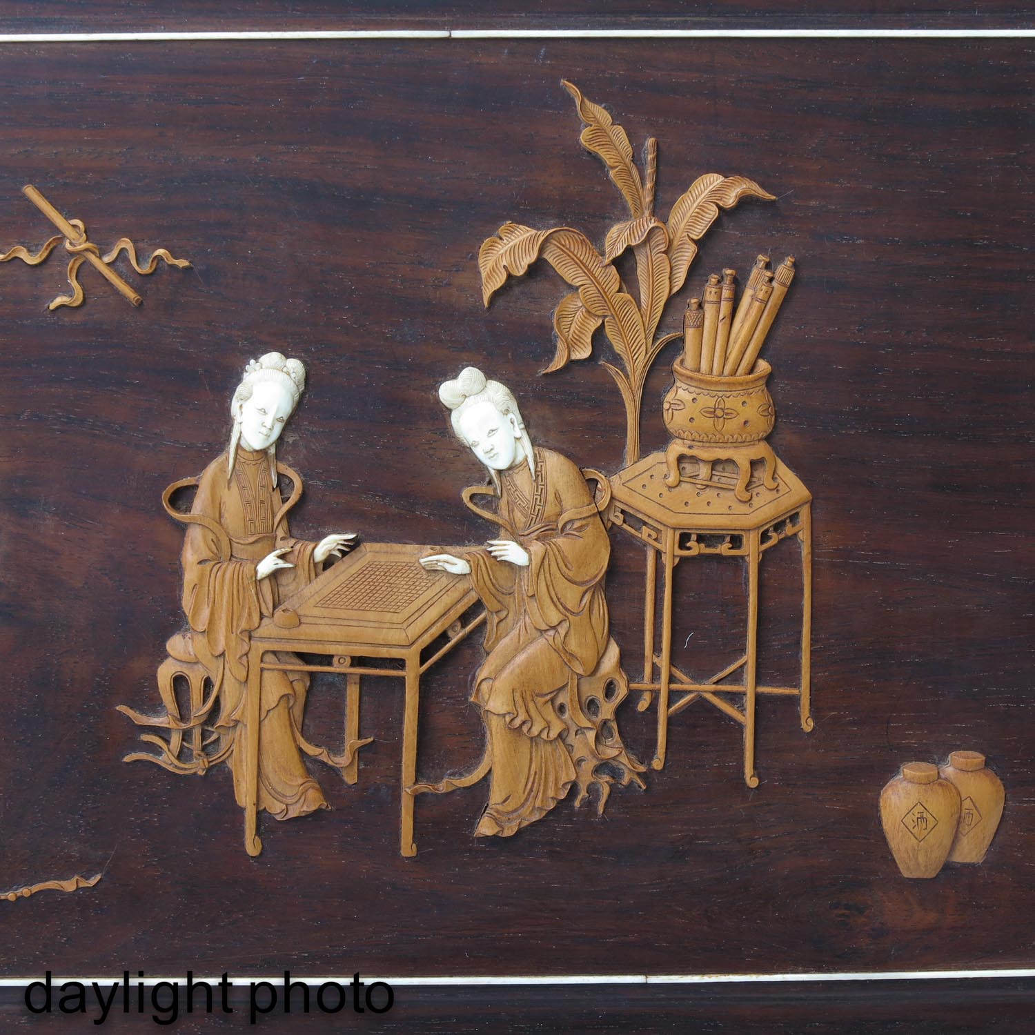 A Carved Wall Hanging - Image 10 of 10