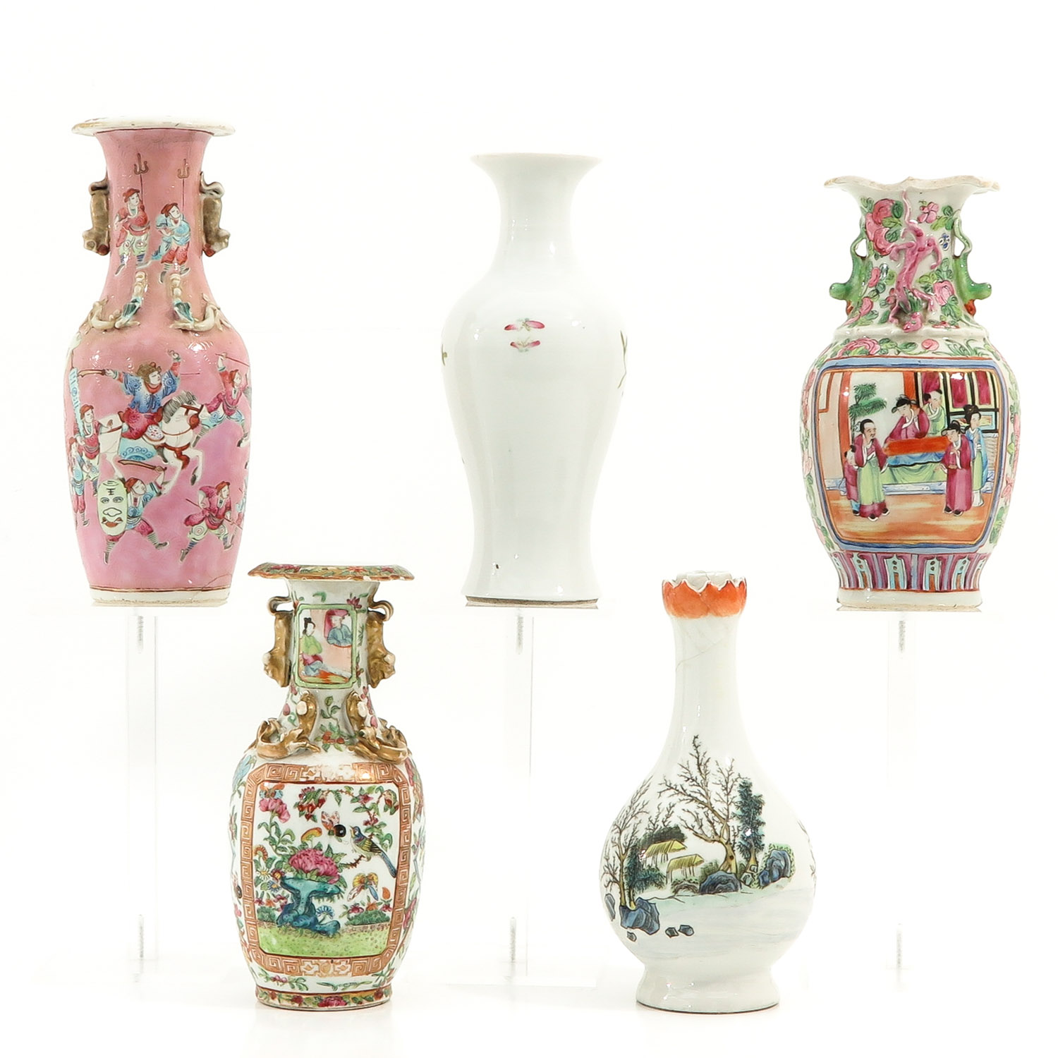A Lot of 5 Vases - Image 3 of 9