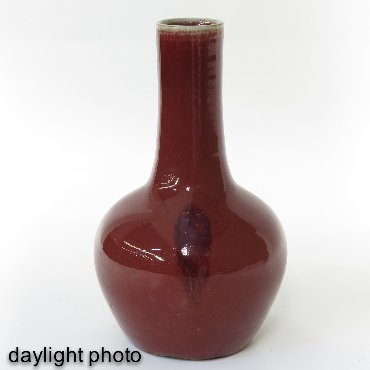 A Sang de Boeuf Vase - Image 7 of 9