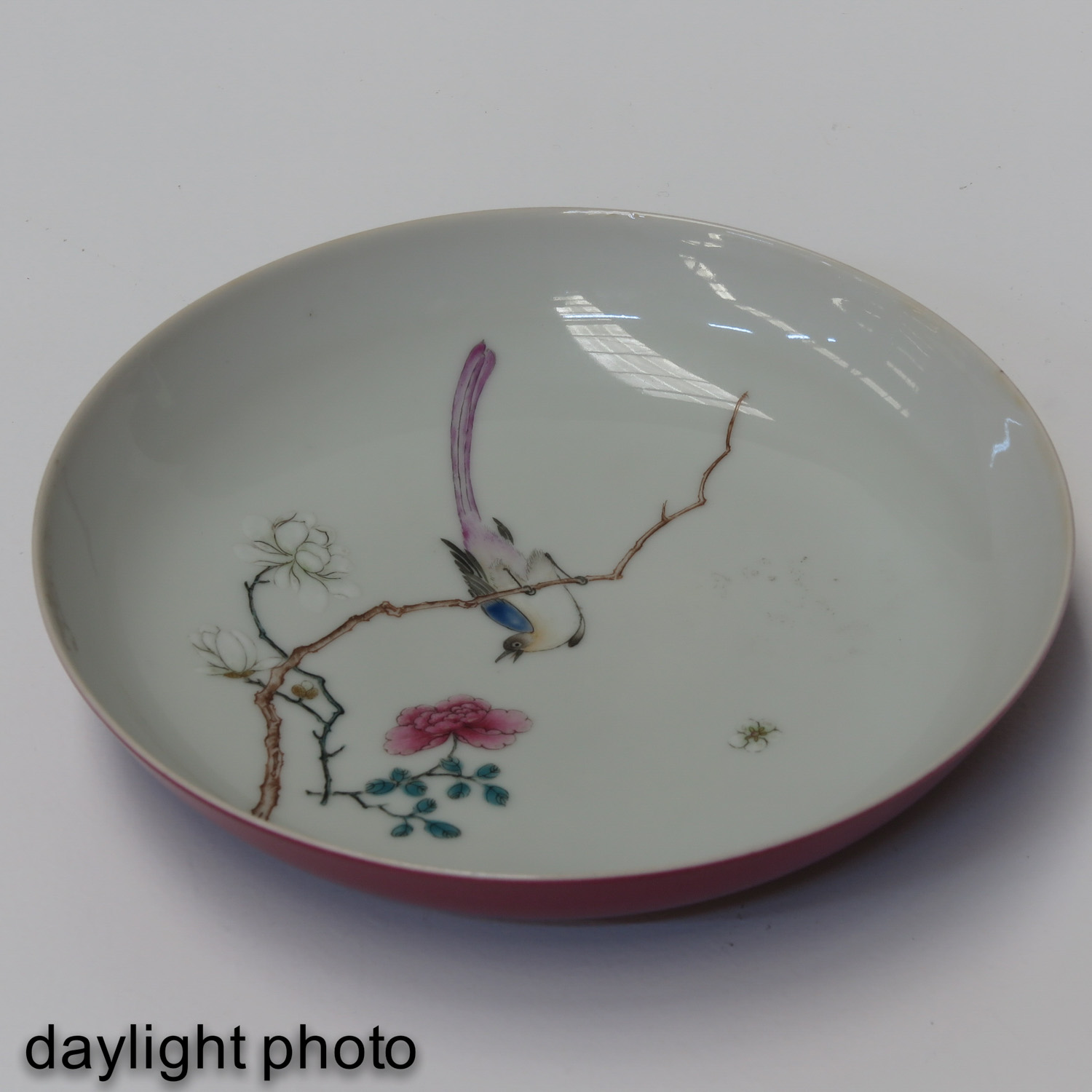 A Famille Rose Dish - Image 3 of 5