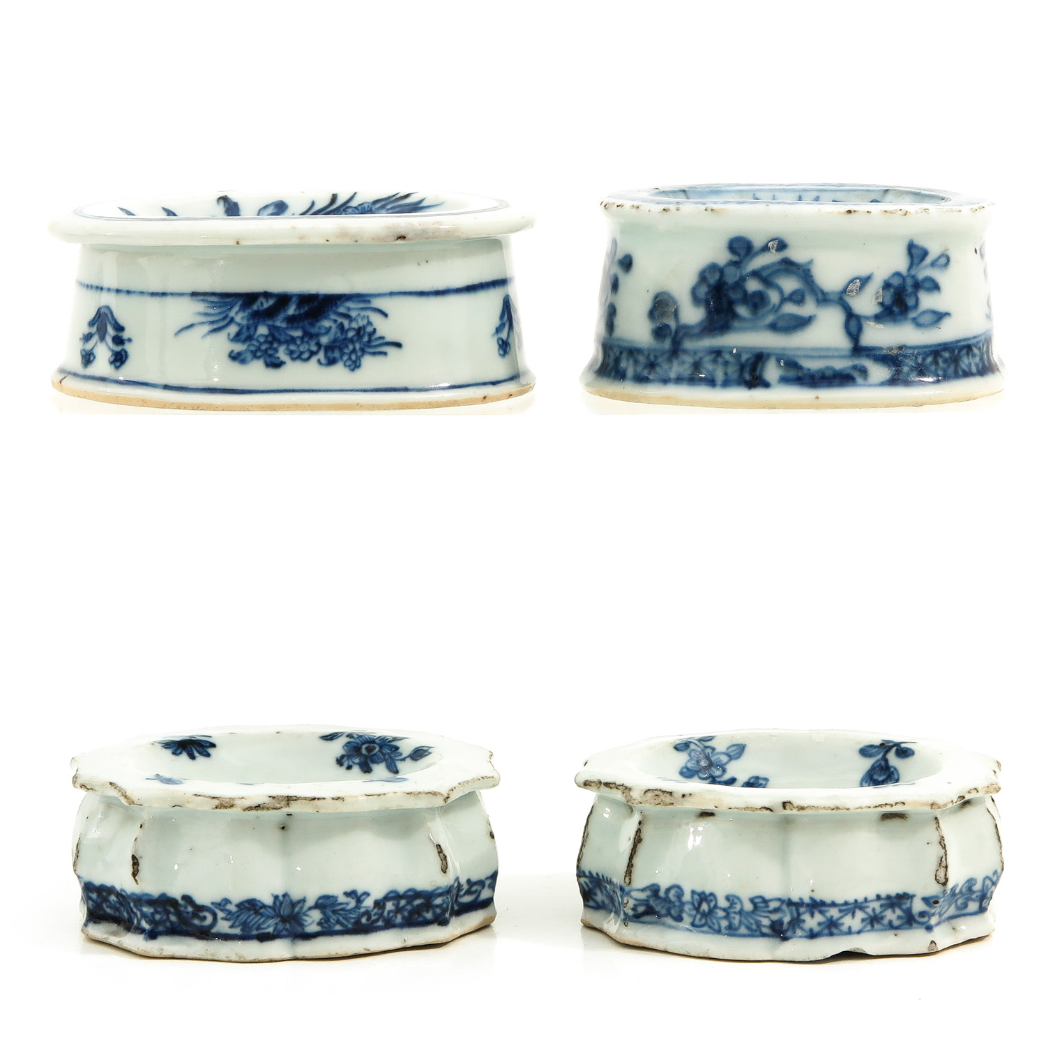 A Set of 4 Salt Cellars