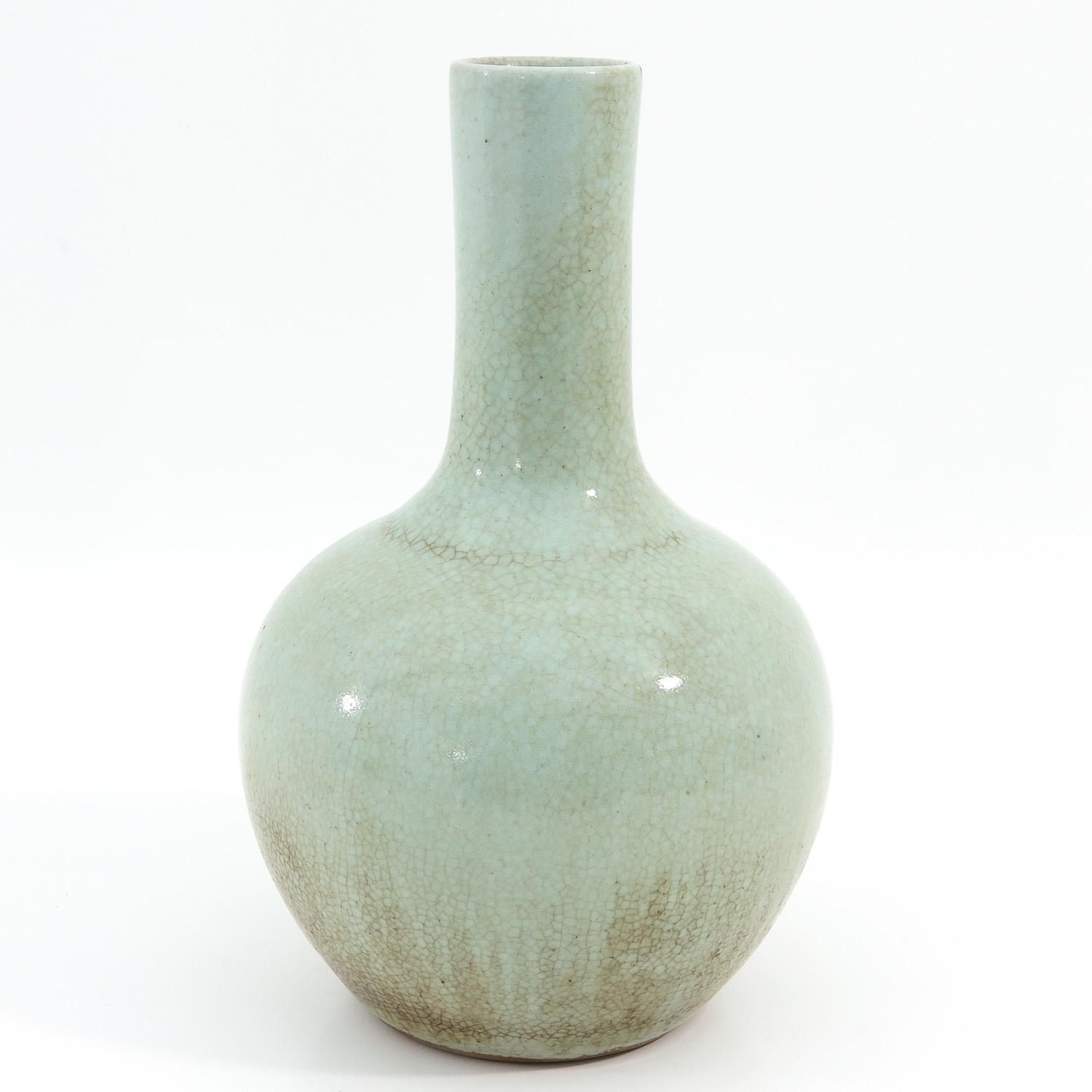 A Celadon Bottle Vase