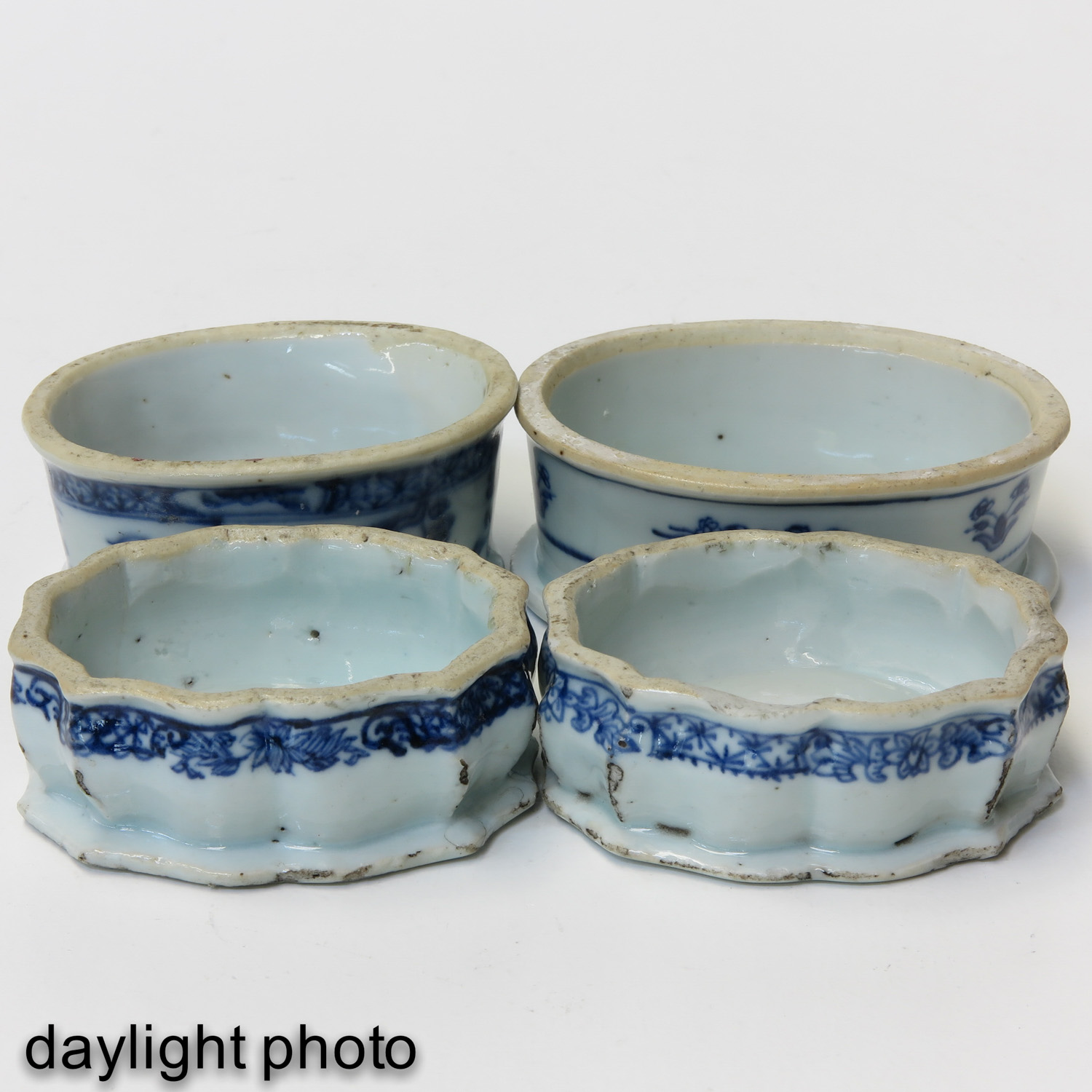 A Set of 4 Salt Cellars - Image 8 of 9