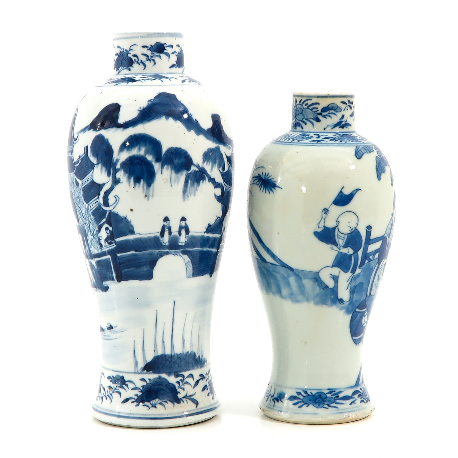 Two Blue and White Vases - Image 4 of 10