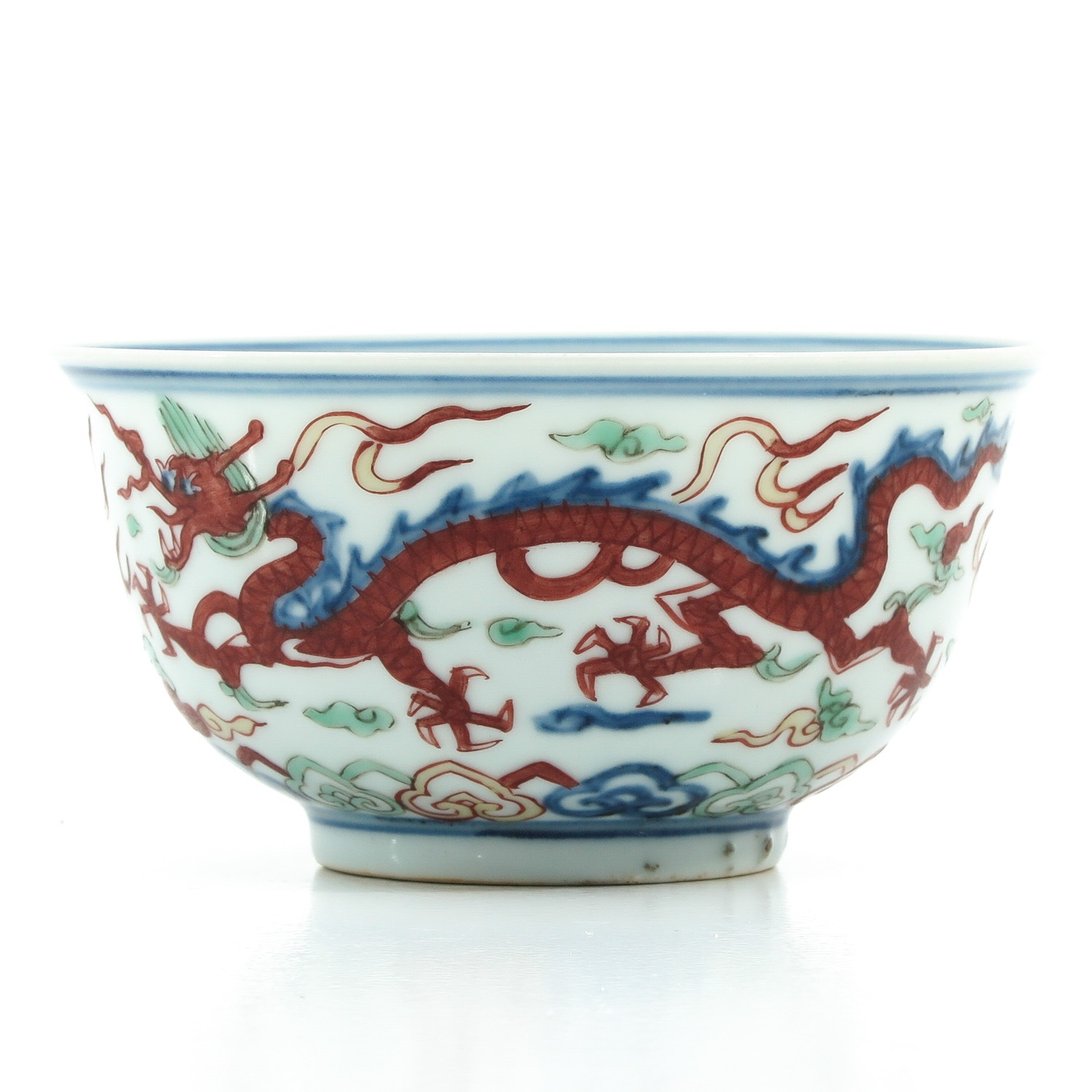 A Wucai Decor Bowl