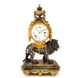 A French Pendule Signed Ageron Paris