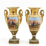 A Pair of 19th Century French Vases