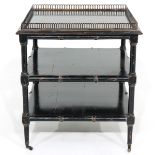 A 19th Century Bamboo Decor Side Table