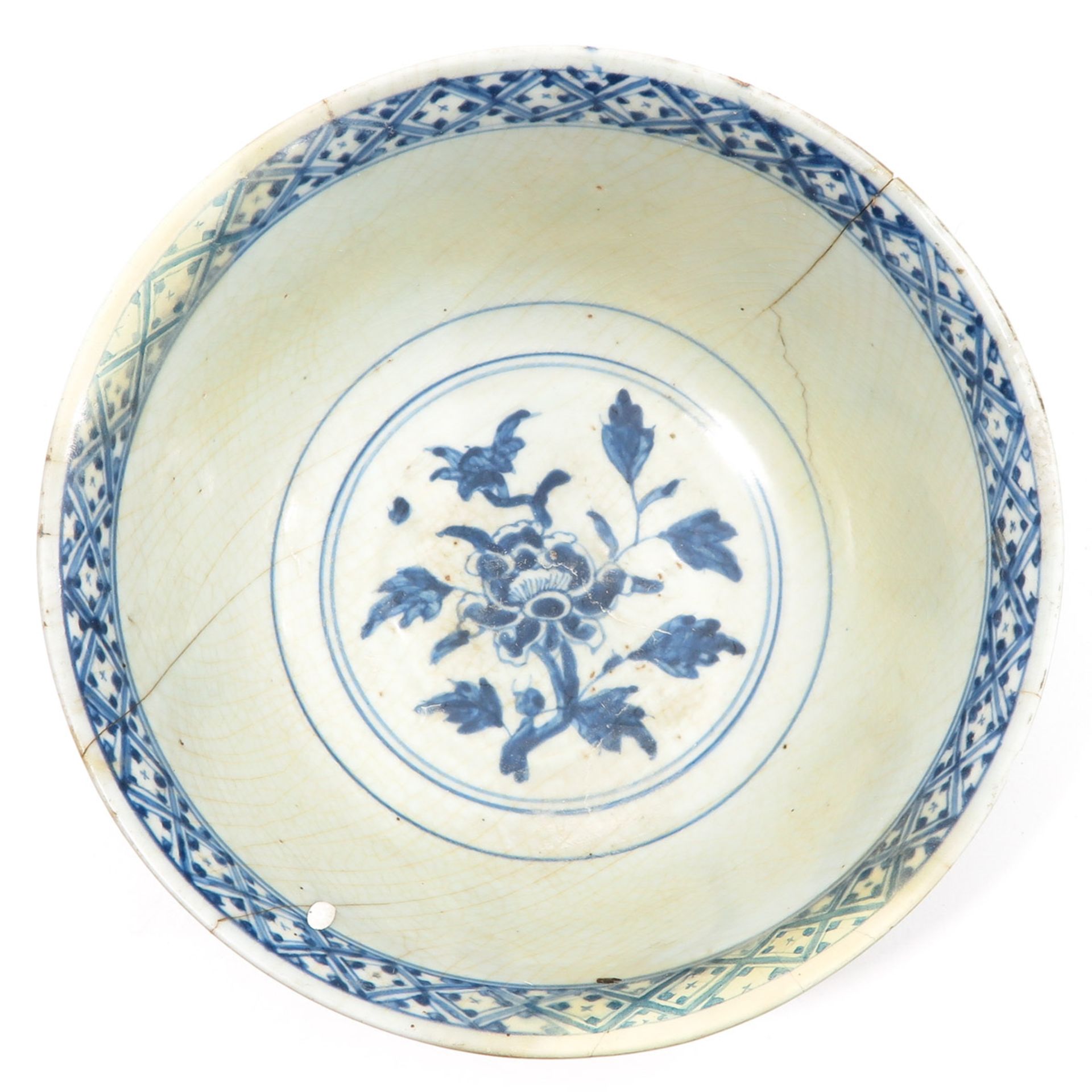 A Blue and White Bowl - Image 5 of 10