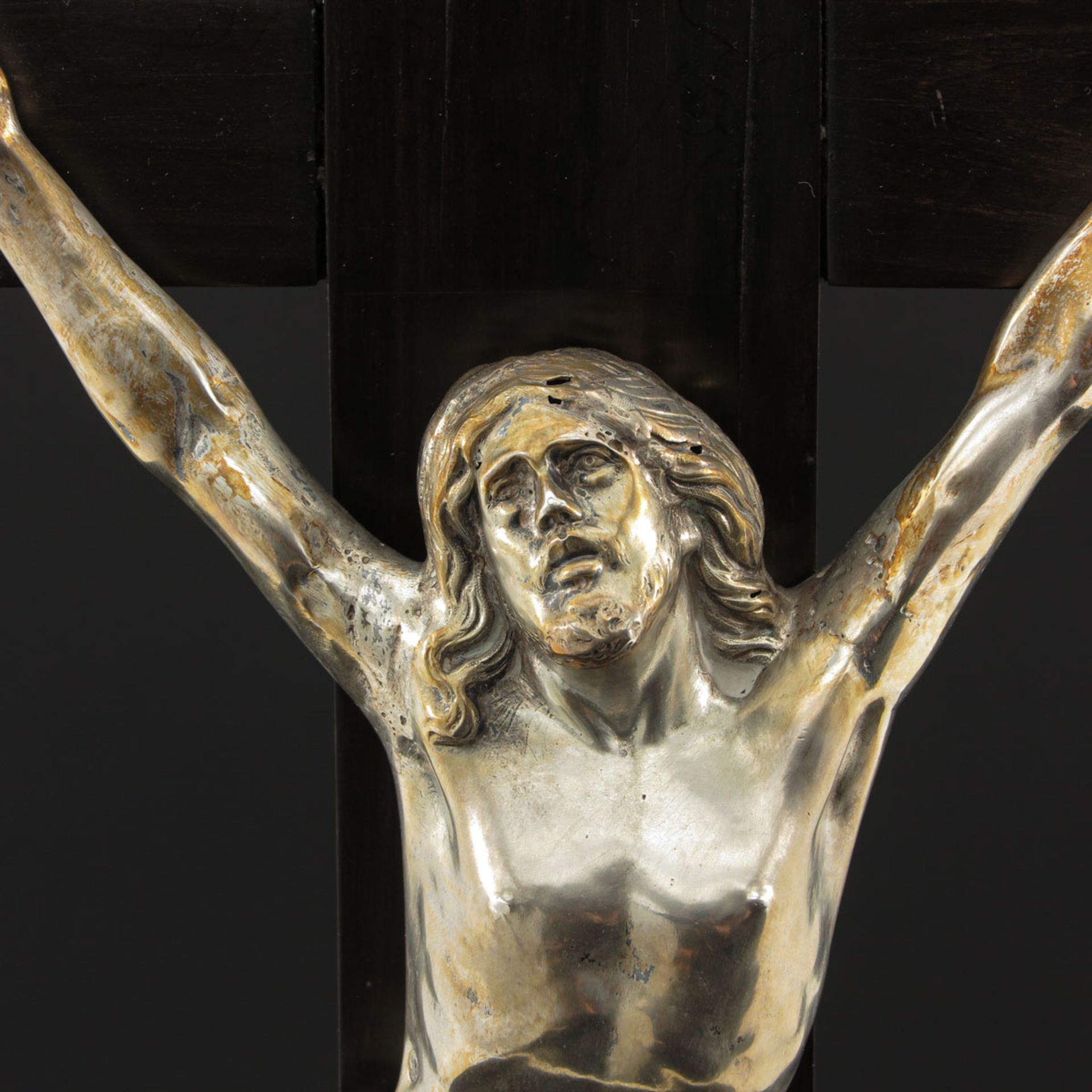 A 19th Century Silver Crucifix - Bild 10 aus 10