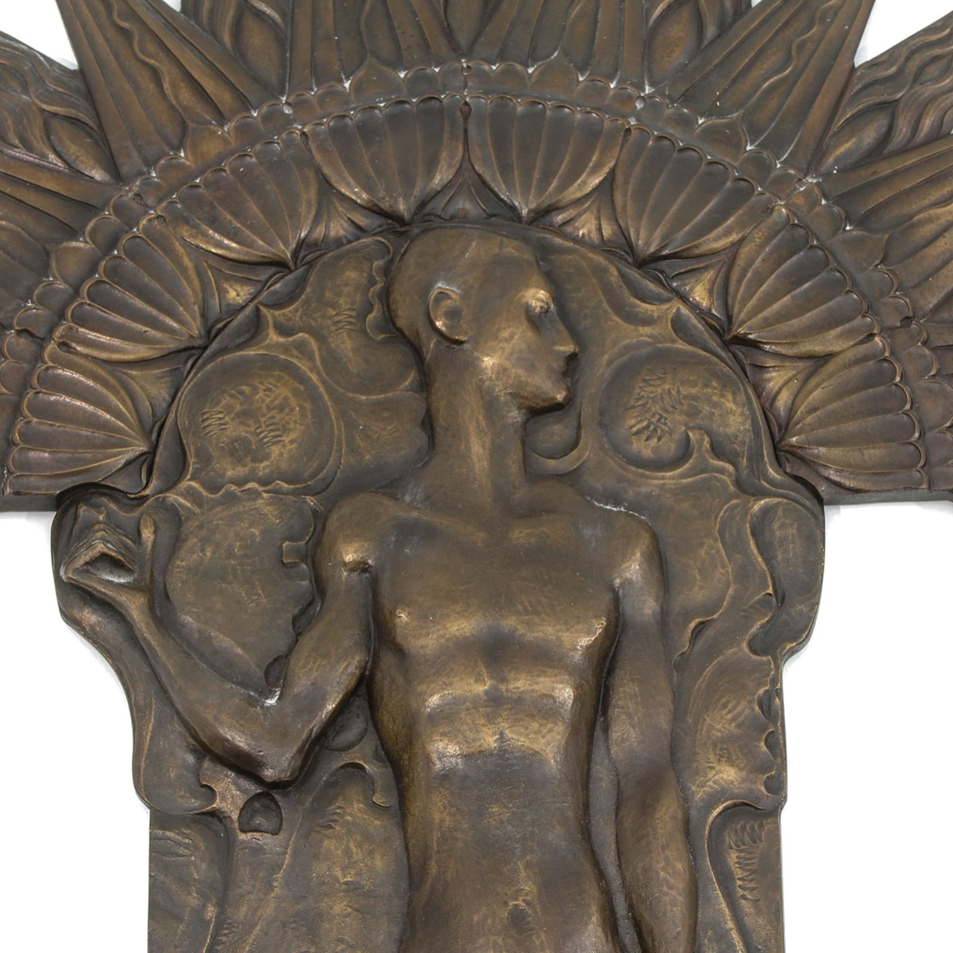 A Bronze Art Deco Sculpture - Bild 4 aus 5