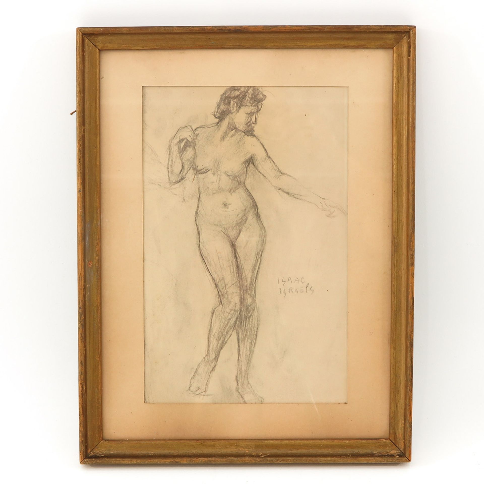 A Study Drawing by Isaac Israels