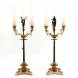 A Pair of 19th Century Candlesticks