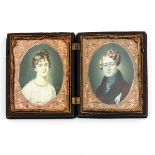 A Lot of 2 19th Century Miniature Portraits