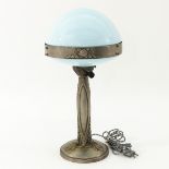 An Art Deco Table Lamp