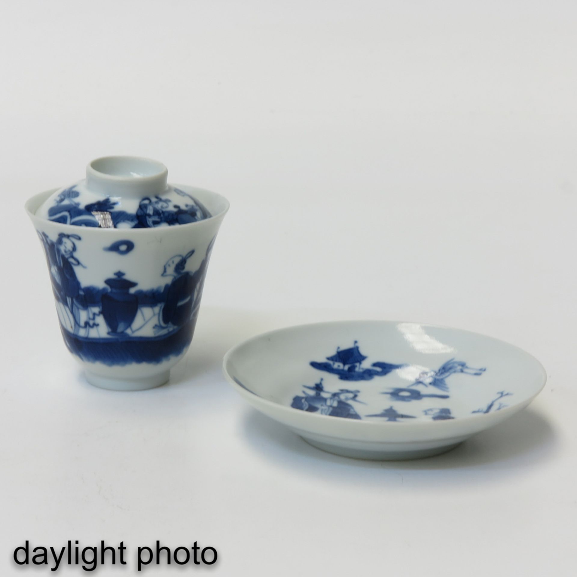 A Cup and Saucer with Cover - Image 7 of 9