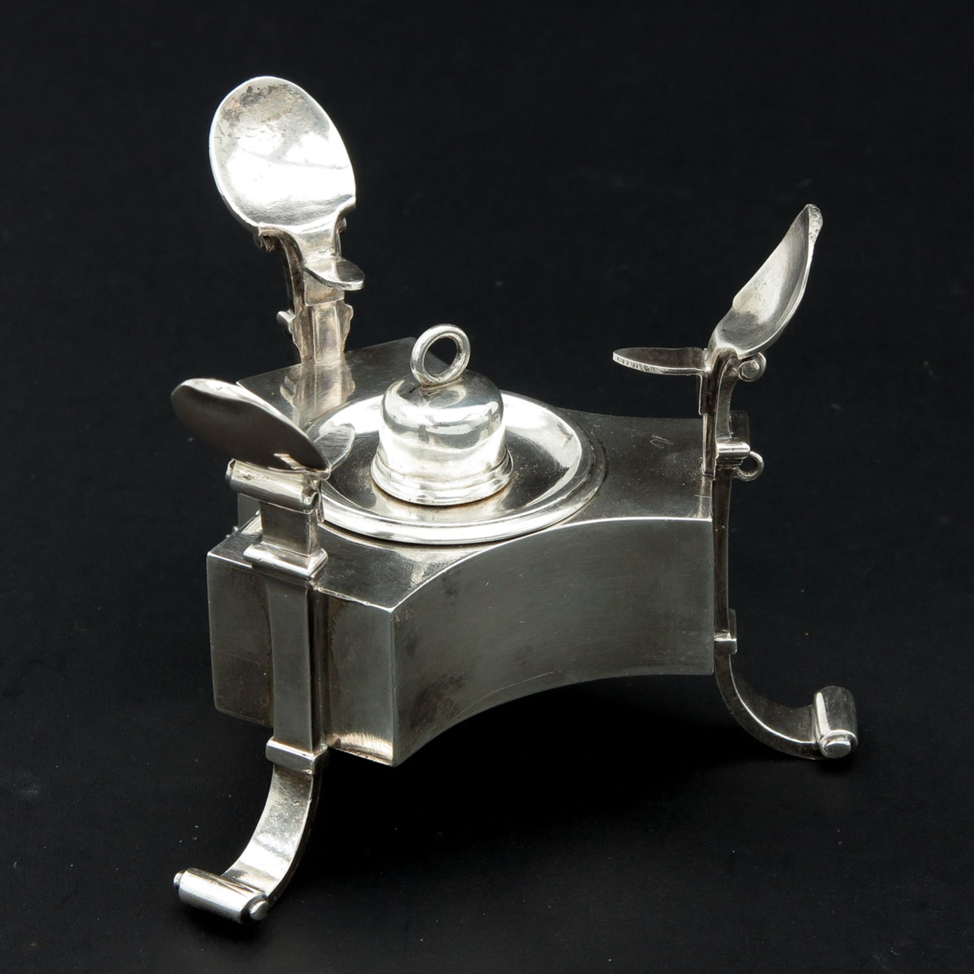 An 18th Century Dutch Silver Comfort