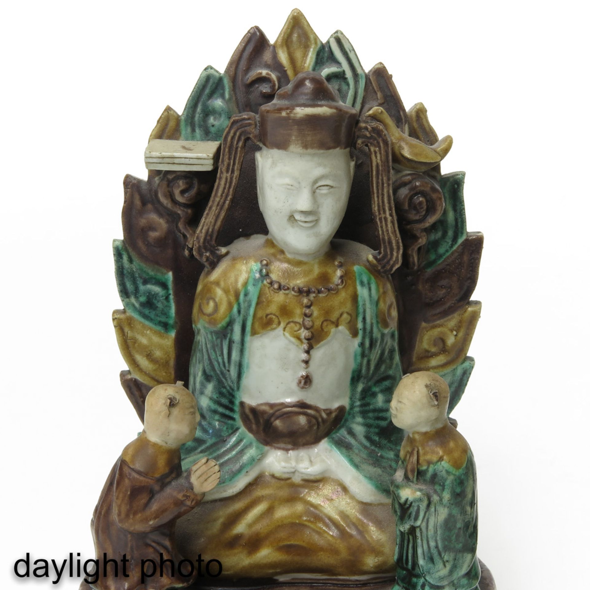A Lot of 2 Buddha Sculptures - Bild 9 aus 10