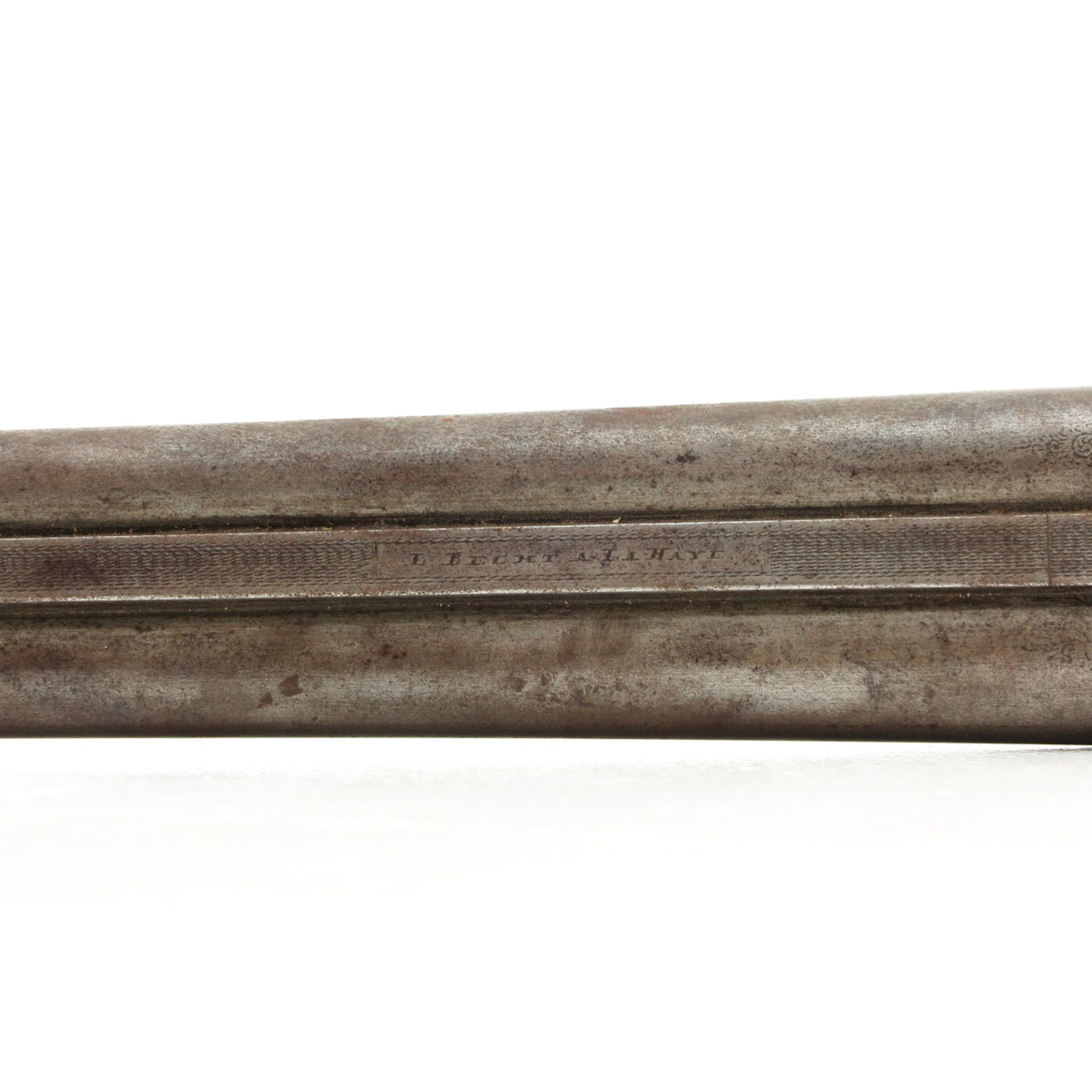 A 19th Century Double Barrel Shotgun - Bild 3 aus 9