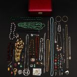 A Jewelry Box of Costume Jewelry