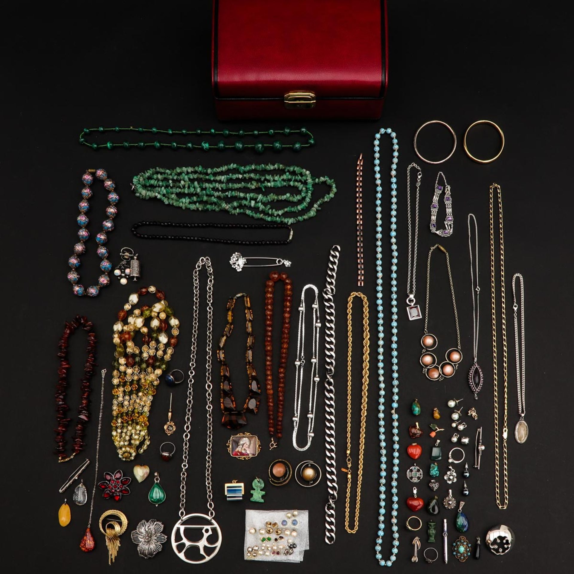 A Jewelry Box of Costume Jewelry