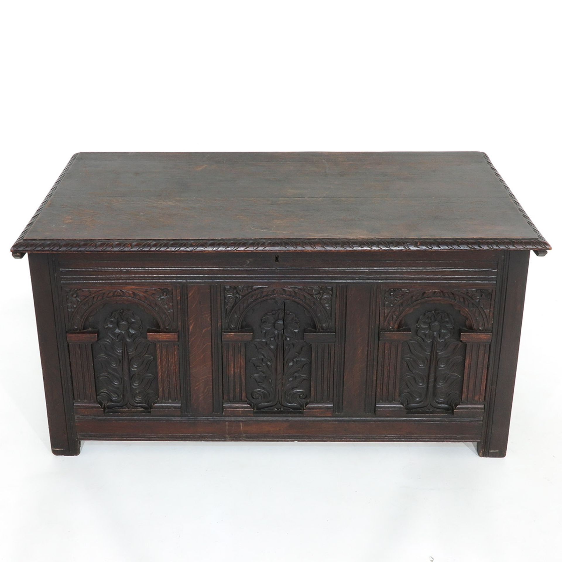 An 18th Century Oak Cabinet - Bild 4 aus 10