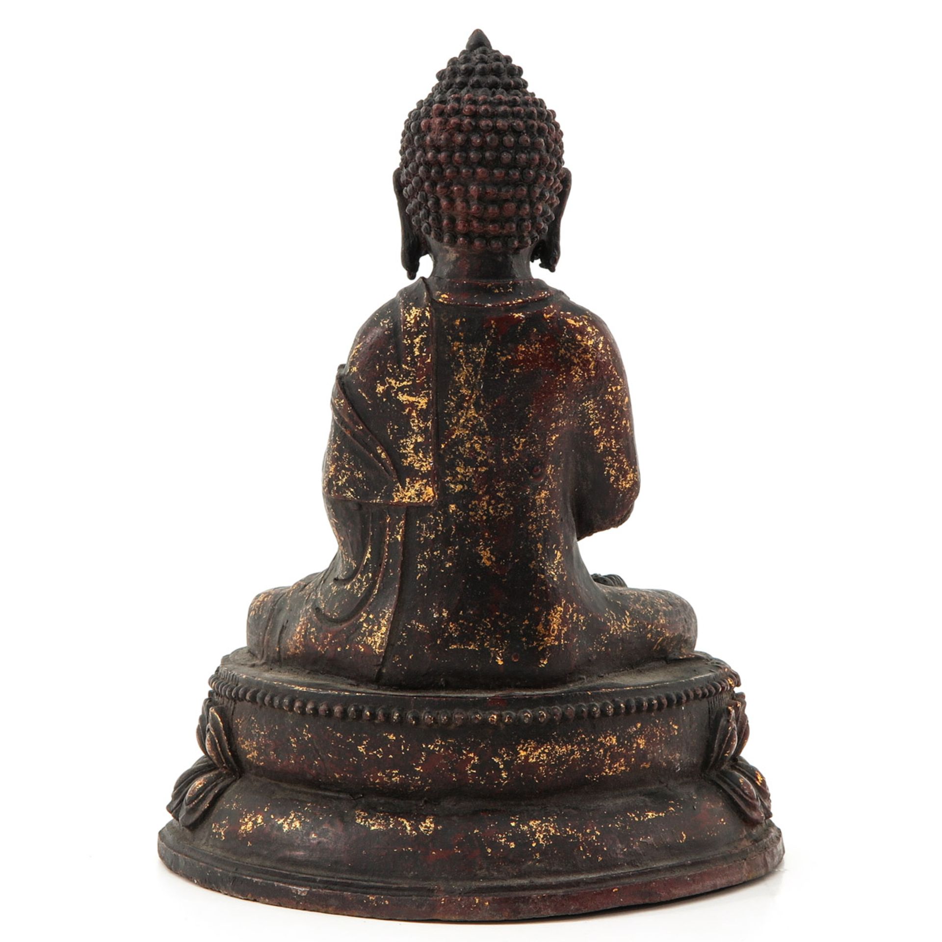 A Bronze Buddha Sculpture - Bild 3 aus 10