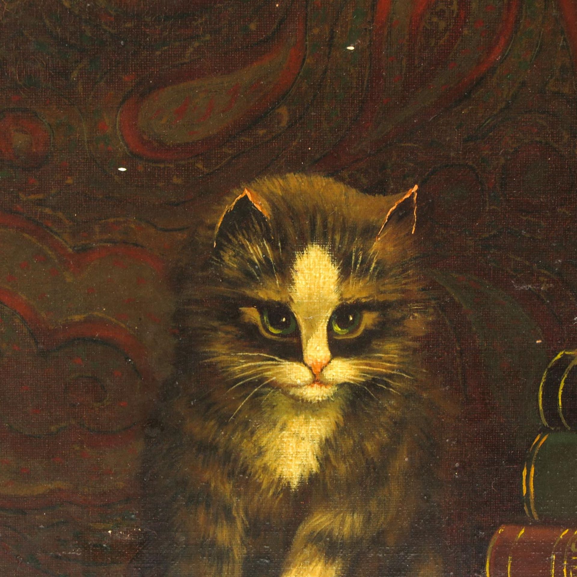 An Oil on Canvas Signed Cornelis Raaphorst - Bild 4 aus 7