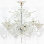 A Venetian Glass Chandelier