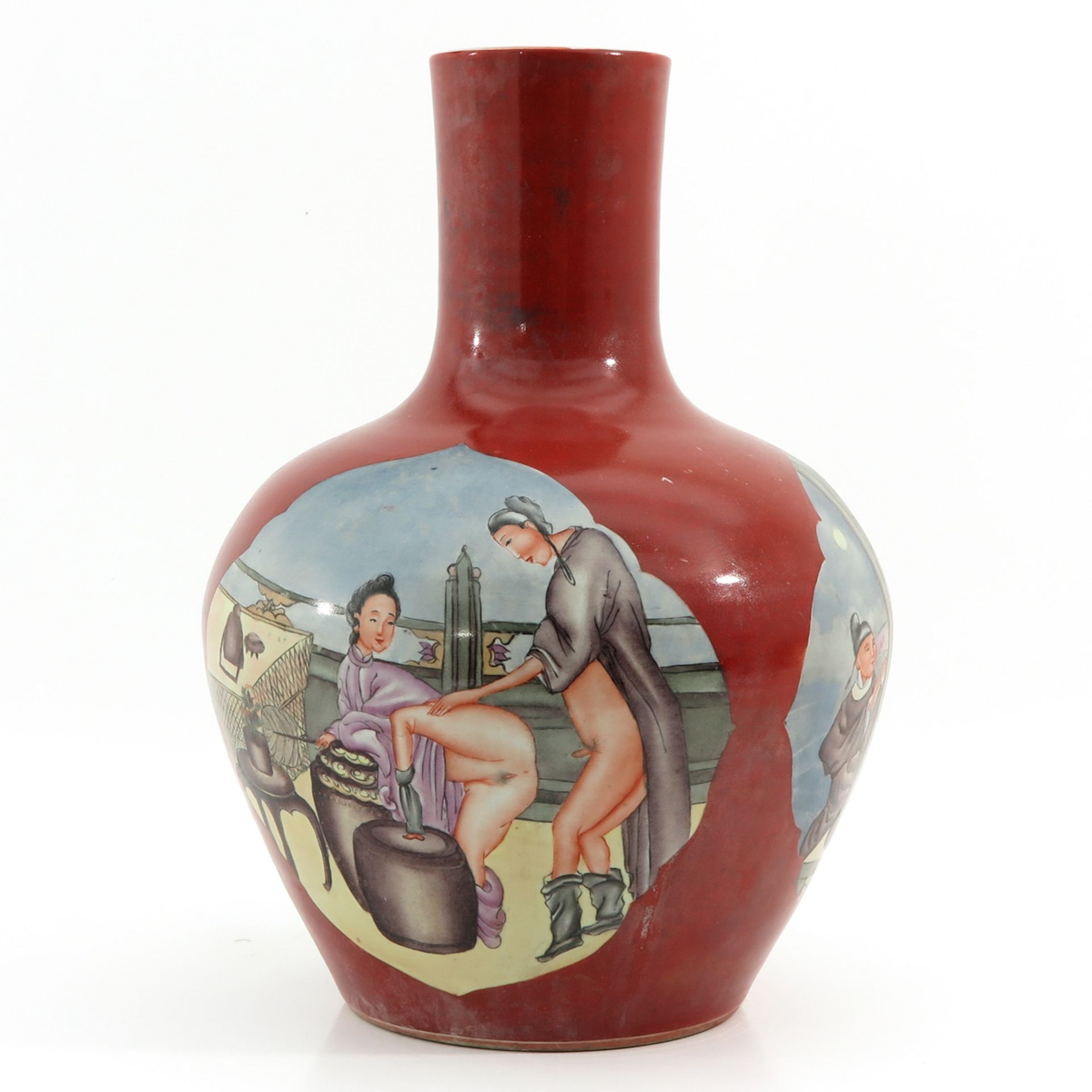 A Large Bottle Vase - Bild 4 aus 9