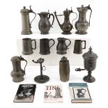 A Beautiful Collection of Antique Pewter