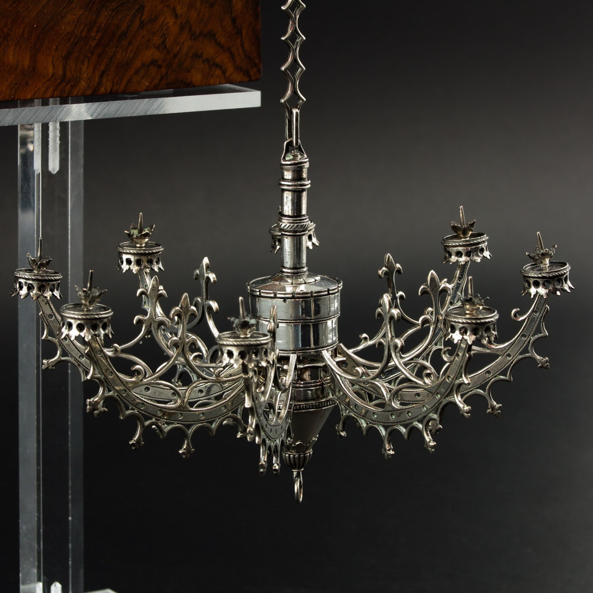 A Very Rare Miniature Chandelier - Image 4 of 9