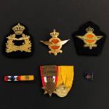 A Collection of Medals and Badges