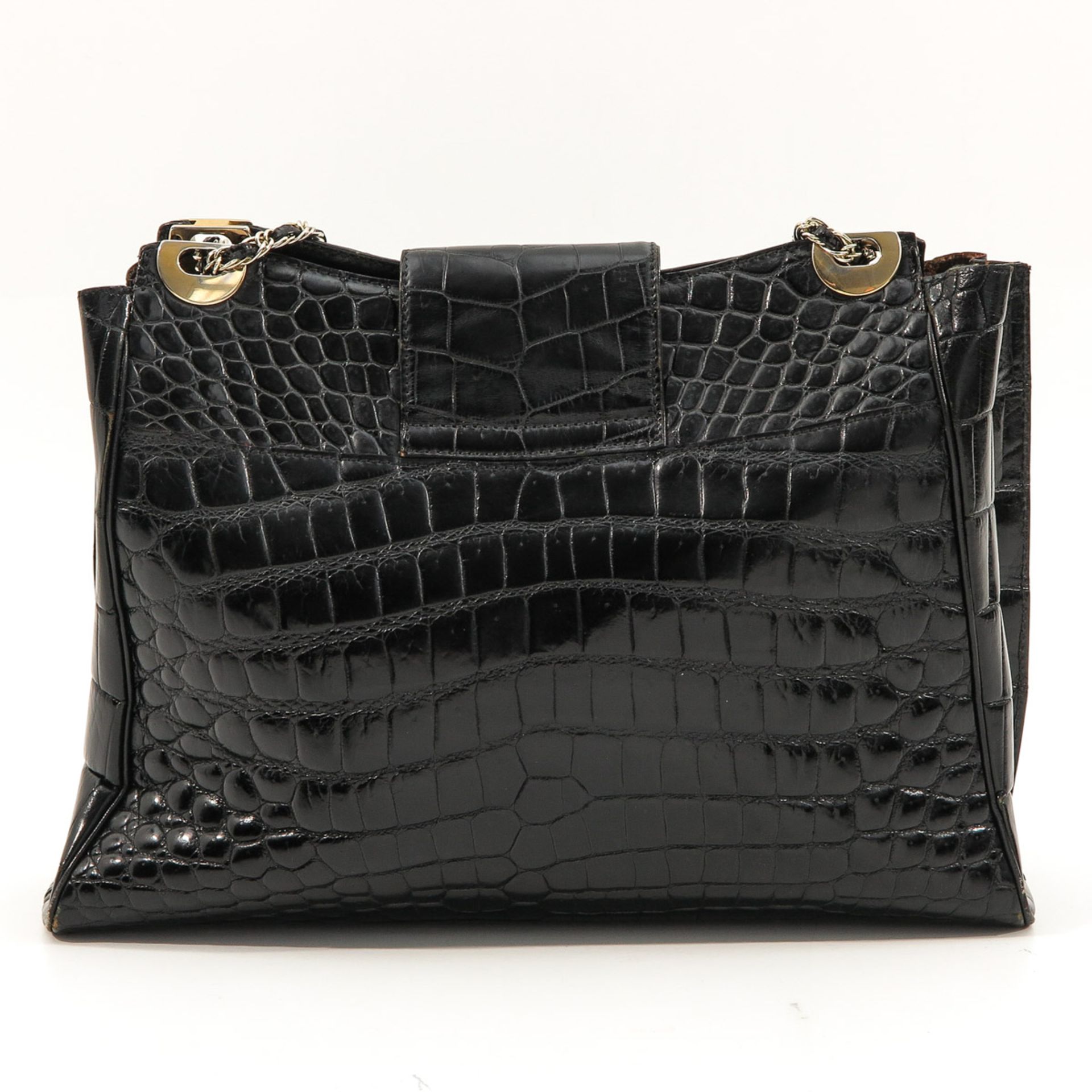 A Black Leather Purse - Bild 3 aus 9