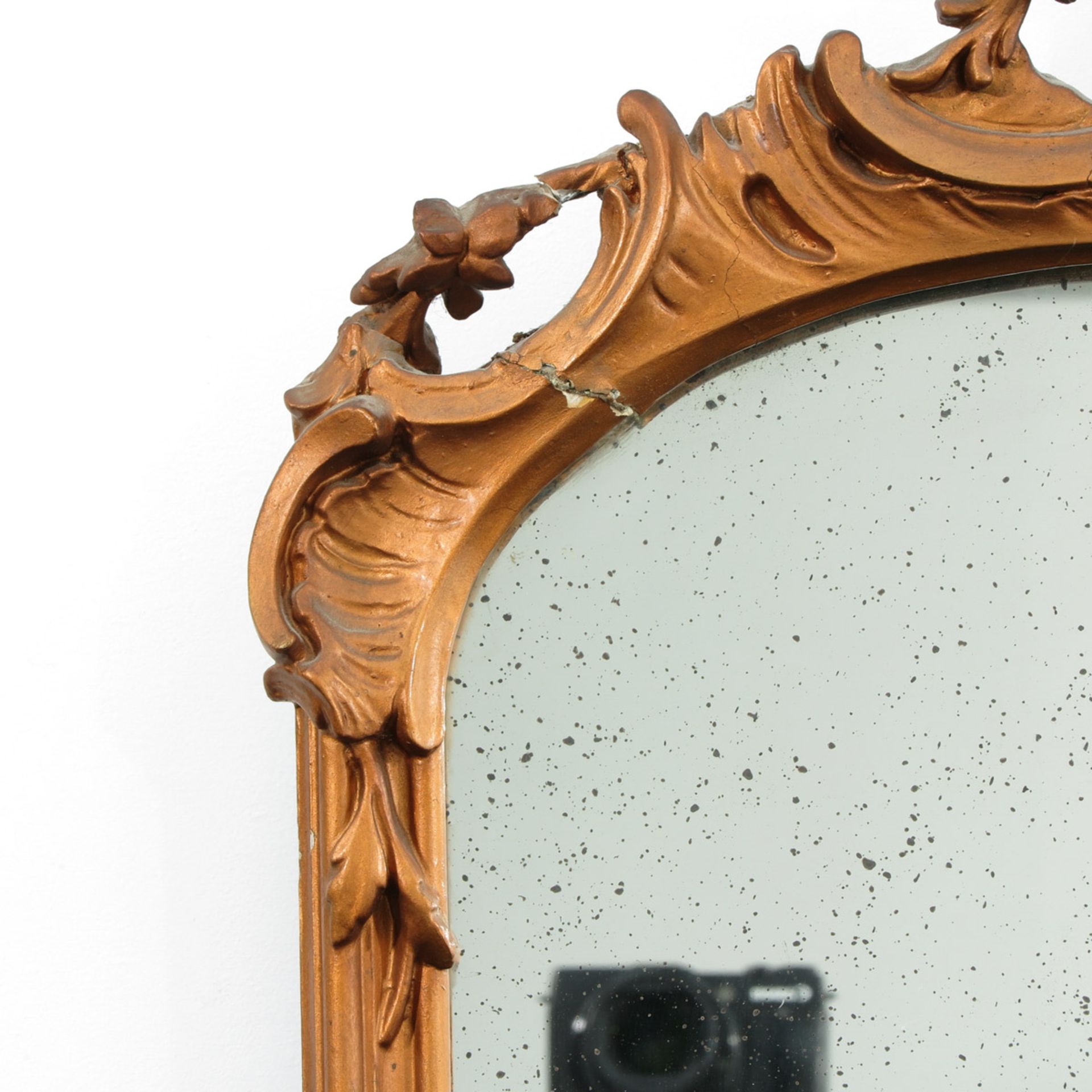 A Louis XIV Style Mirror - Bild 3 aus 6