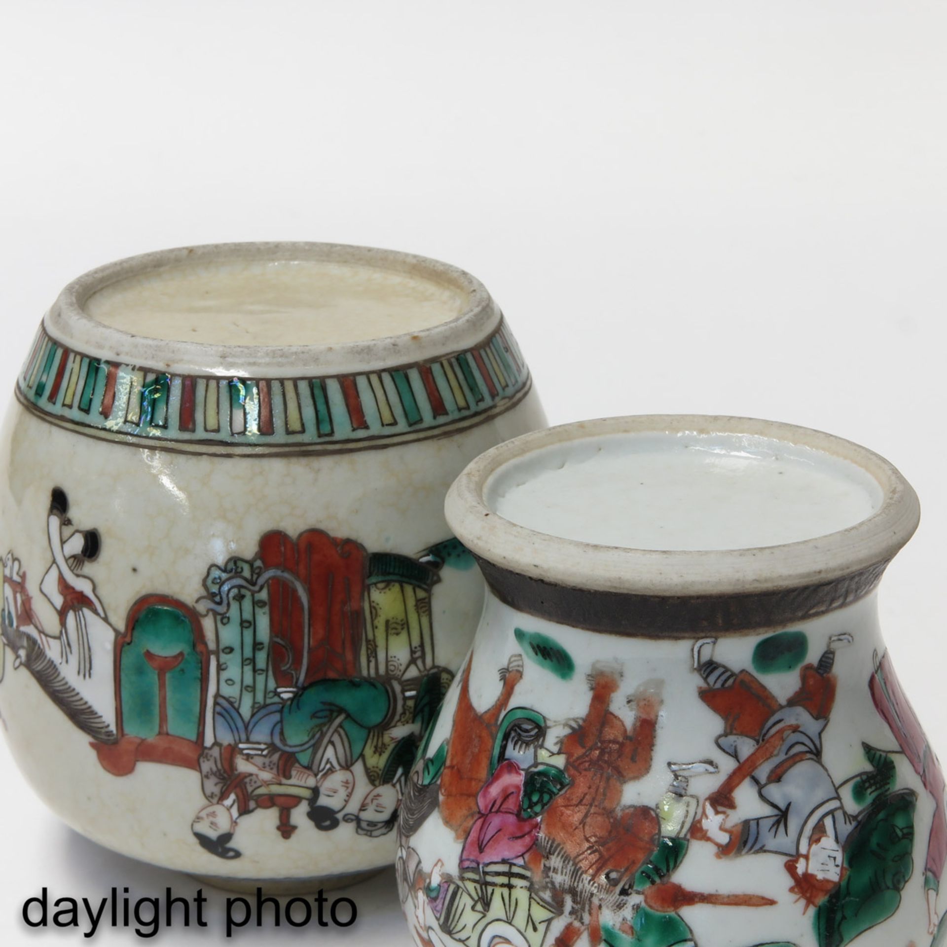 A Jar with Cover and Ginger Jar - Image 8 of 10