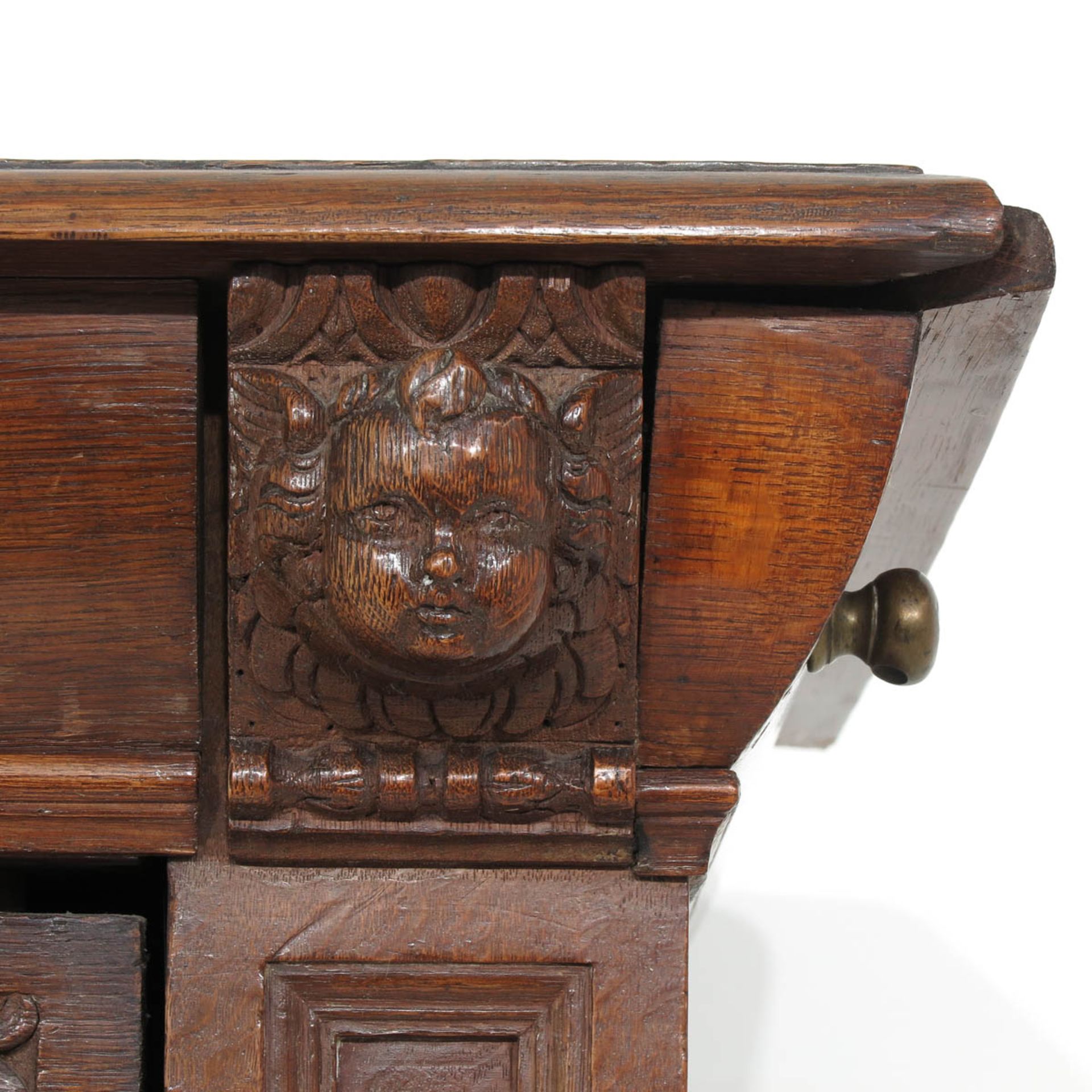 An 18th Century Oak Counter Cabinet - Bild 10 aus 10