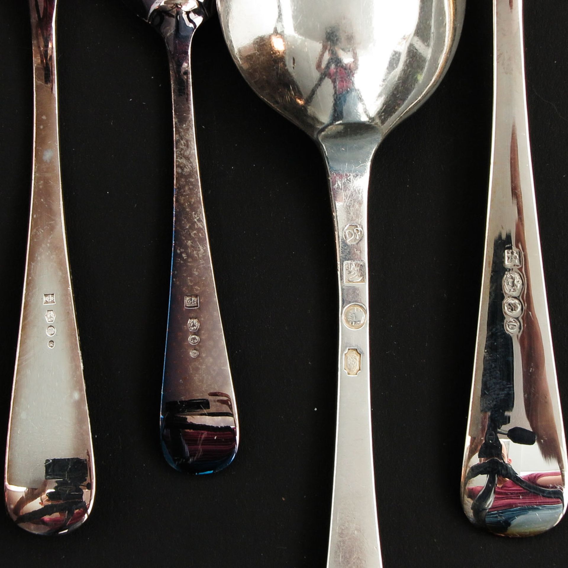 A Collection of Dutch Silver Cutlery - Bild 4 aus 6