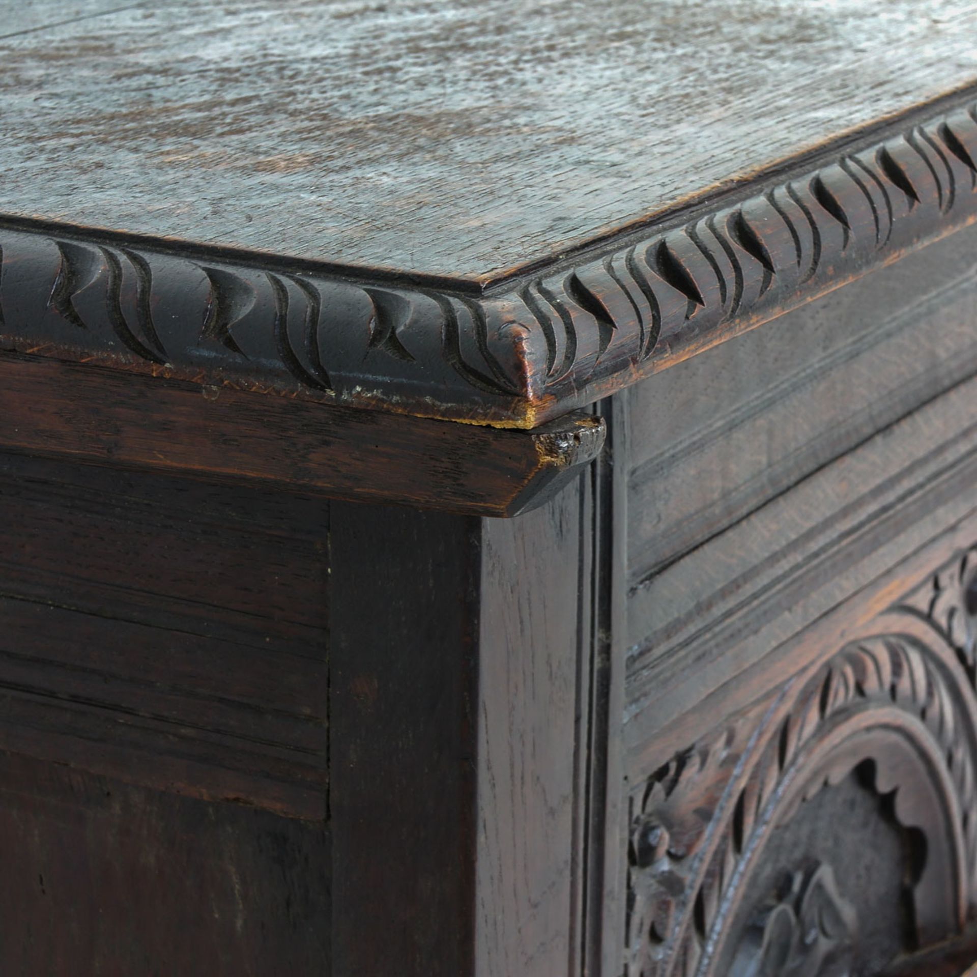 An 18th Century Oak Cabinet - Bild 10 aus 10