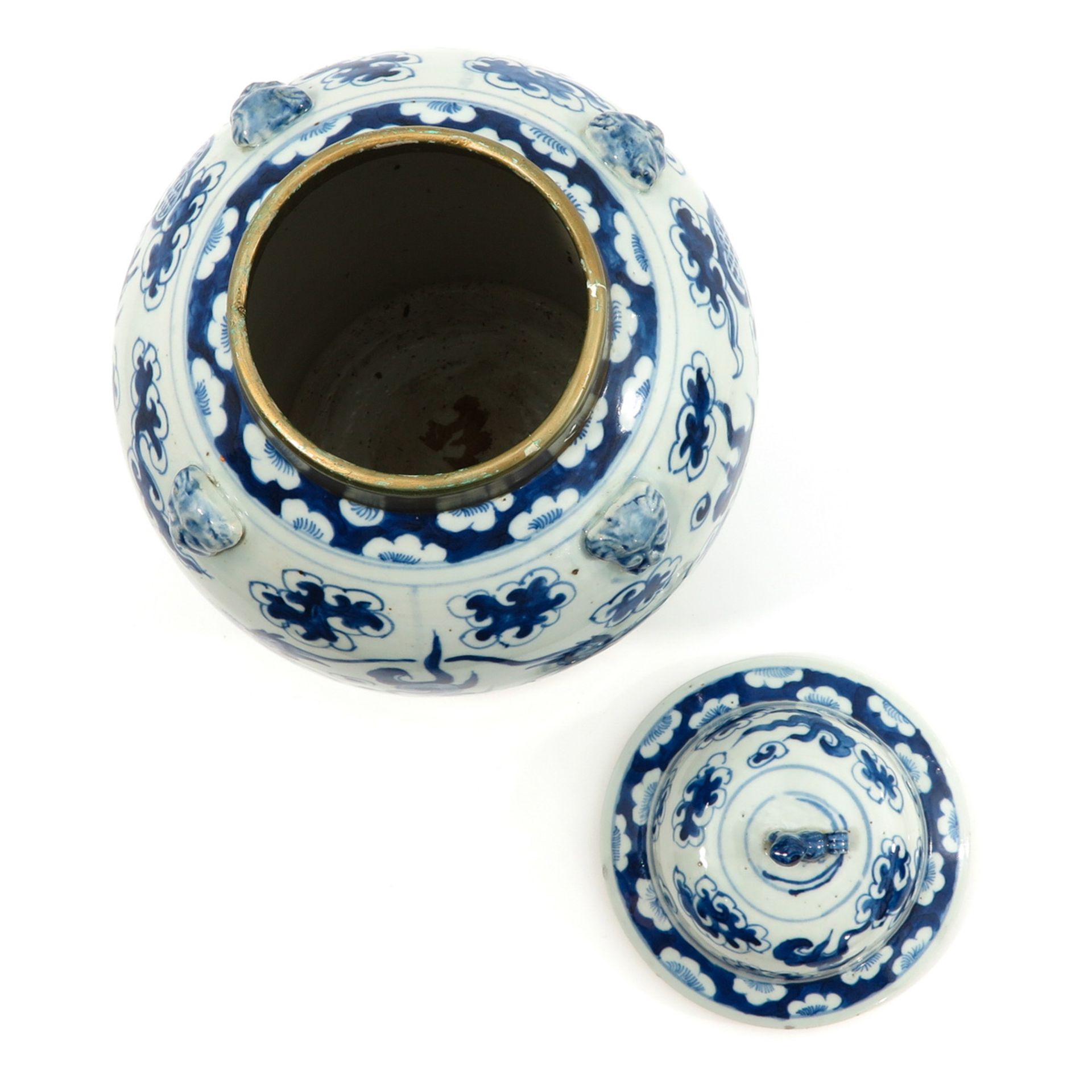 A Blue and White Jar with Cover - Bild 5 aus 10