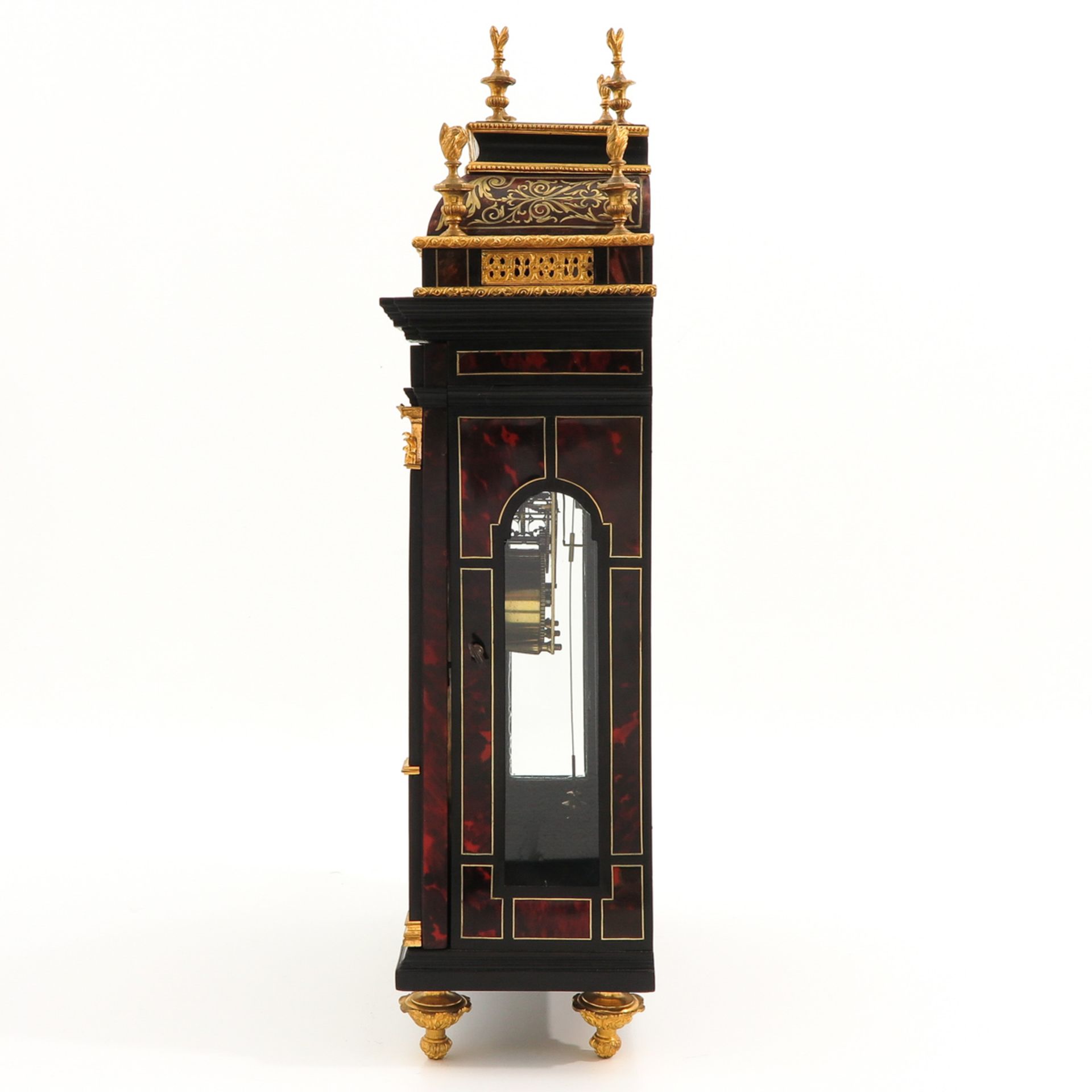 A French Religious Clock Signed Godefroy Paris - Bild 2 aus 9