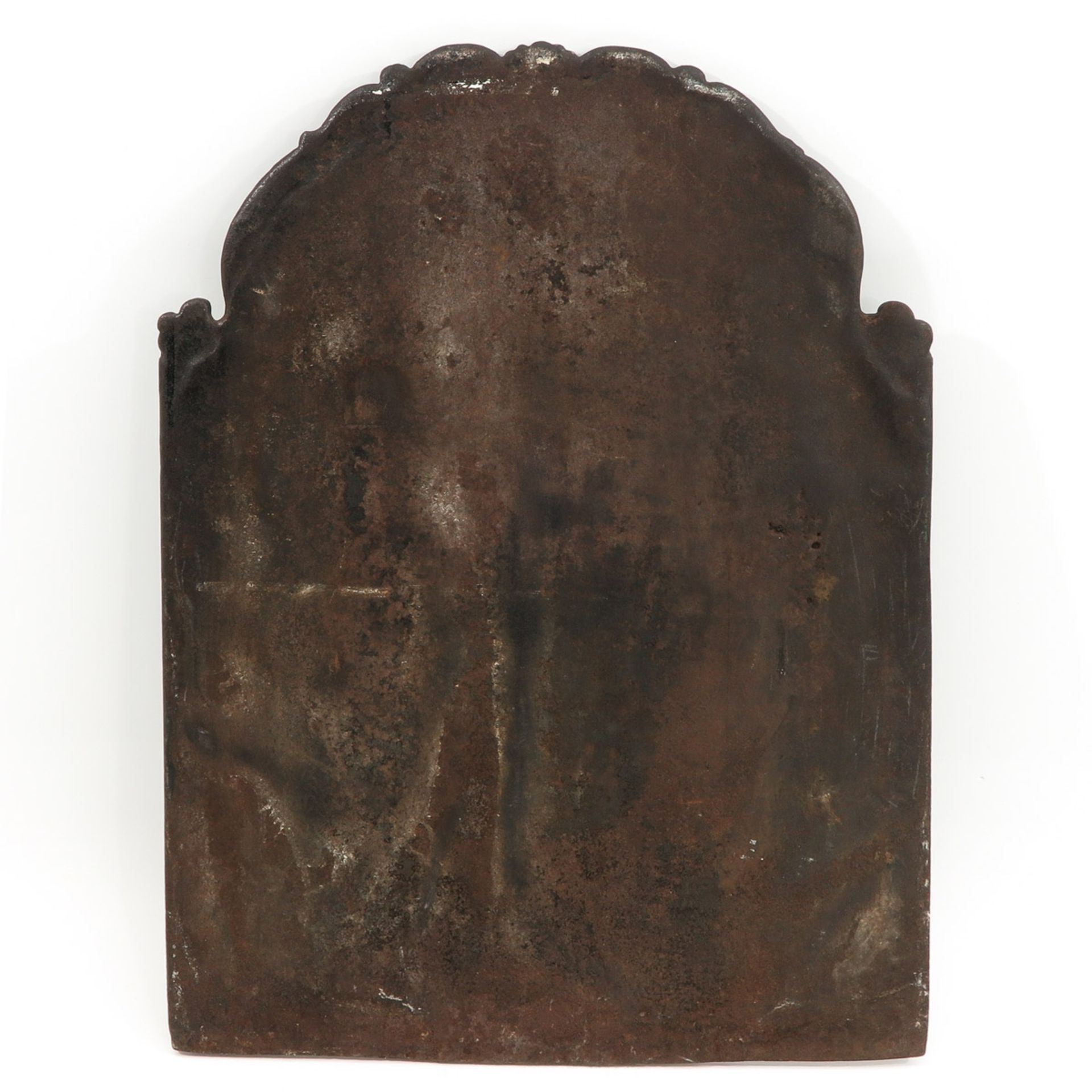 An 18th Century Cast Iron Plate - Bild 2 aus 5