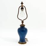 A Powder Blue Lamp