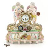 A 19th Century Porcelain Pendule