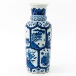 A Blue and White Vase