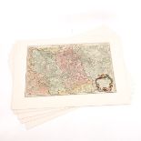 A Lot of 5 Old Maps