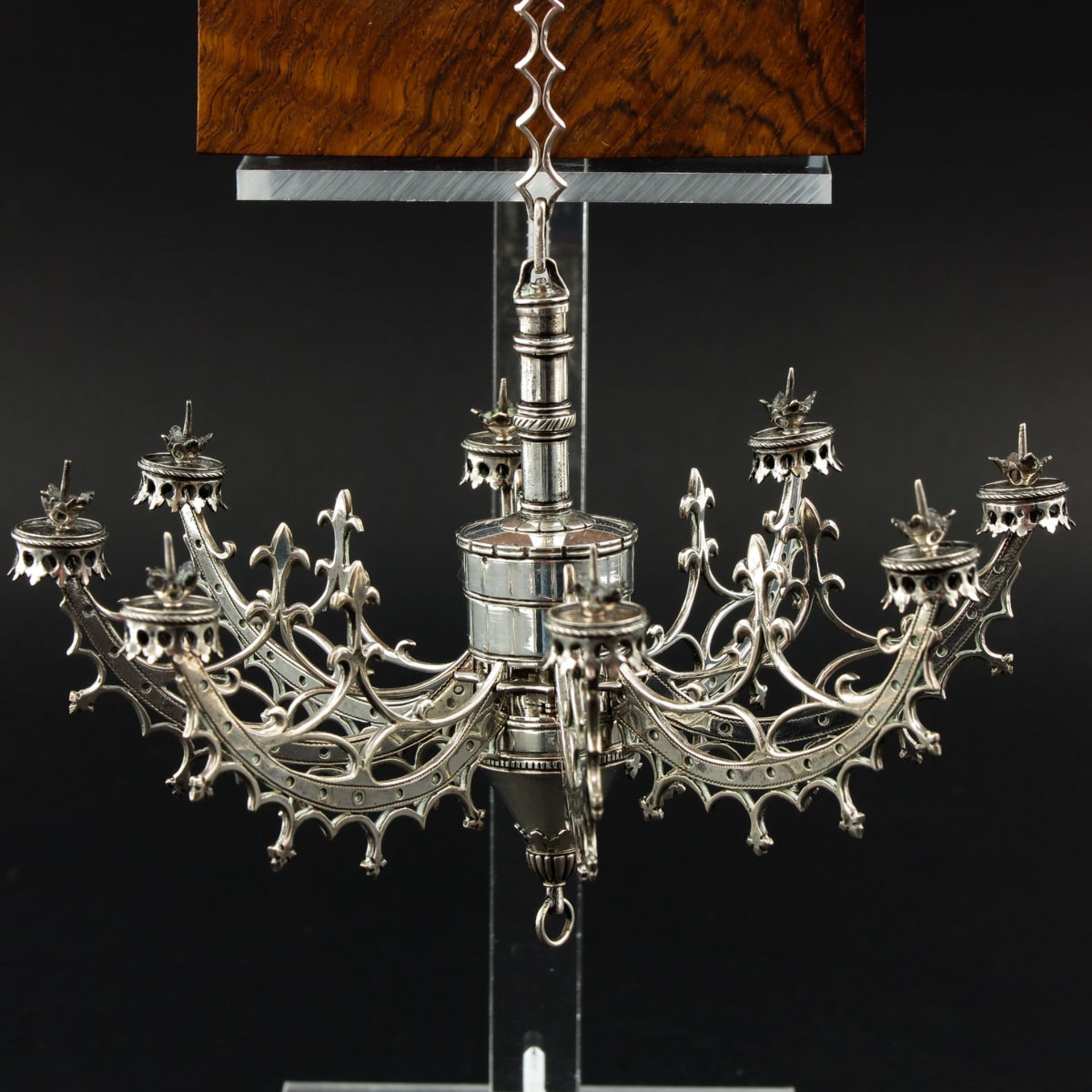 A Very Rare Miniature Chandelier - Image 2 of 9