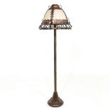 An Art Deco Standing Lamp